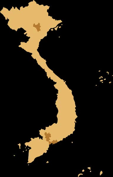 Vietnam location map